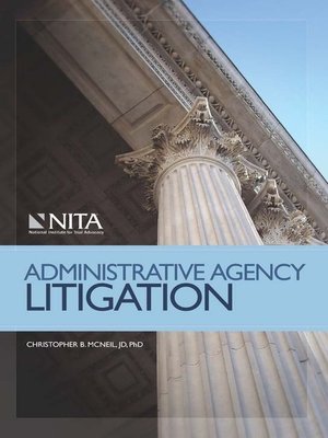cover image of Administrative Agency Litigation